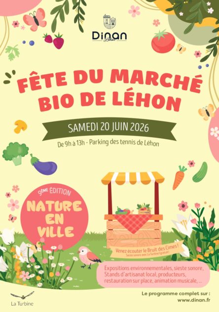 Marché bio de Léhon, et Nature en Ville